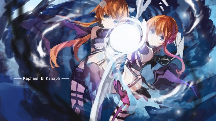 Yamai Kaguya and Yamai Yuzuru from Date A Live