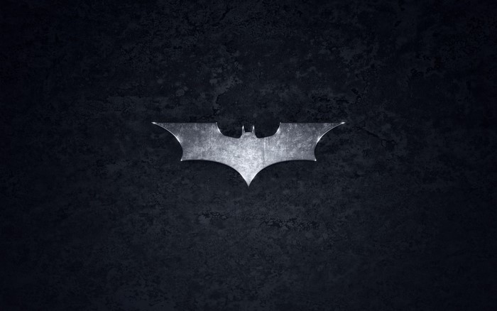 Batman logo from The Dark Knight