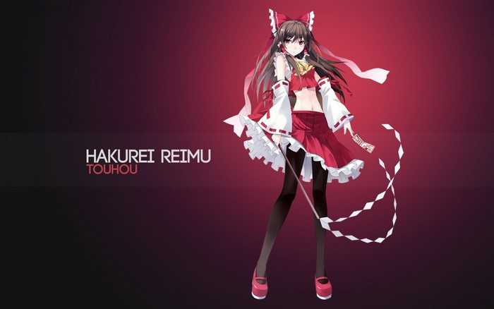 Hakurei Reimu from Touhou