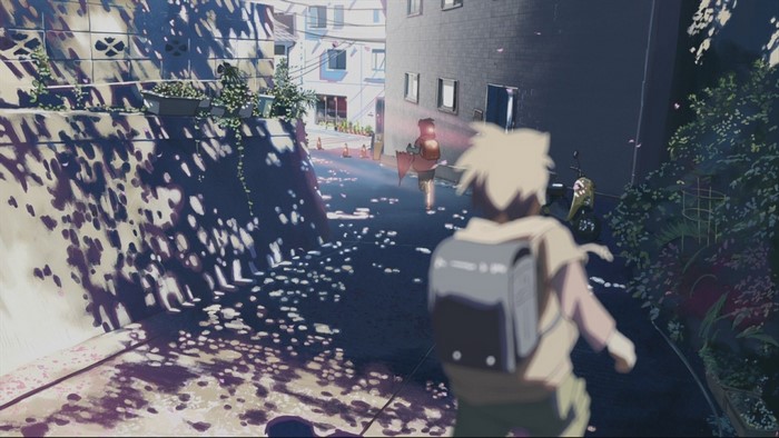 Anime scene from 5 Centimeters Per Second
