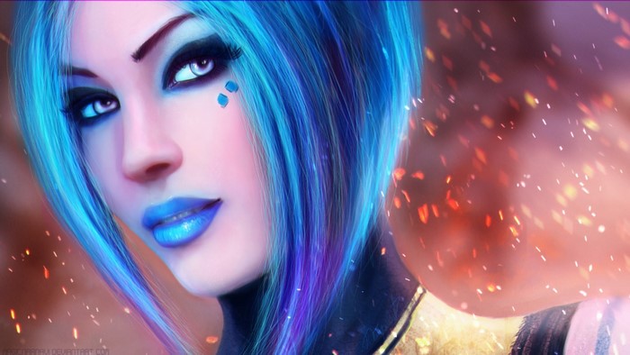 Maya from Borderlands 2