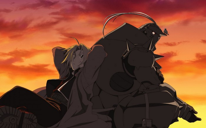 Edward and Alphonse Elric from Fullmetal Alchemist