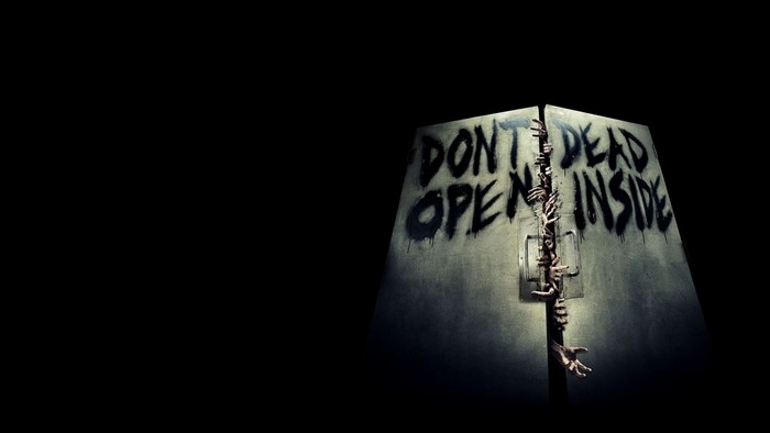 Don't Open Dead Inside door from The Walking Dead