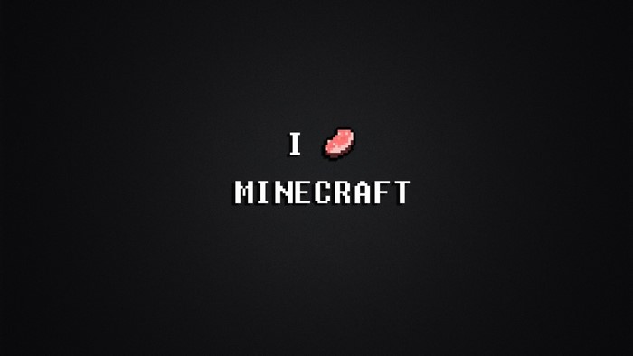 I love Minecraft pixel art