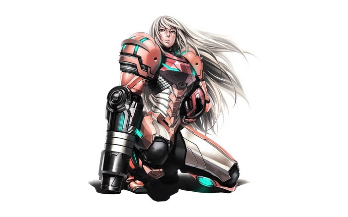 Samus Aran from Metroid in Power Suit