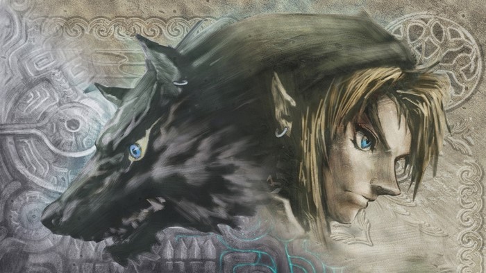 Link and Wolf Link from The Legend of Zelda