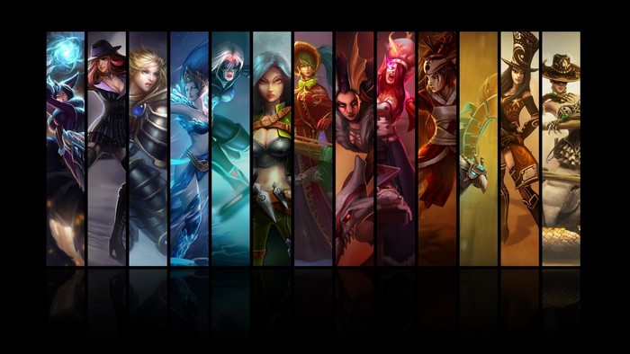 League of Legends Characters Montage