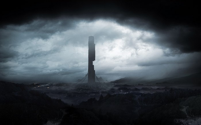 The Combine Citadel from Half-Life 2