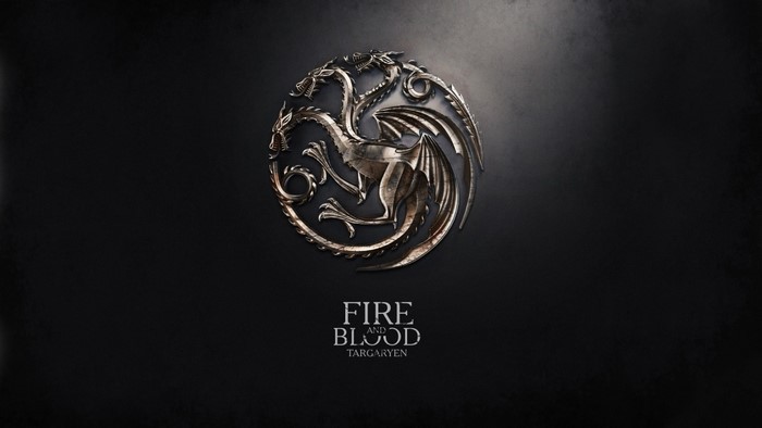 House Targaryen logo from Fire & Blood