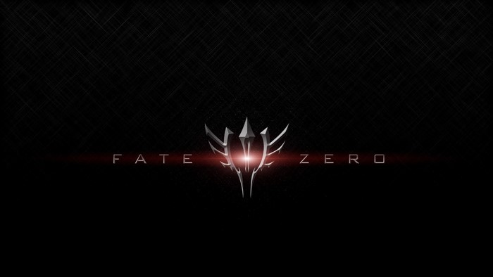 Fate Zero logo with lens flare