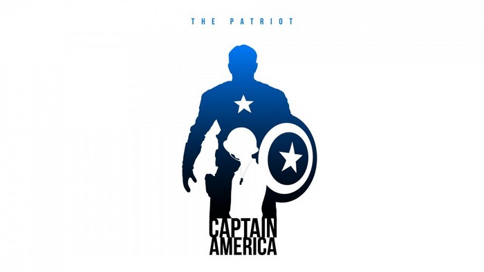 Captain America The Patriot Silhouette