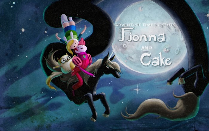 Fionna and Cake from Adventure Time