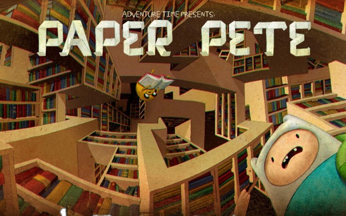 Paper Pete from Adventure Time