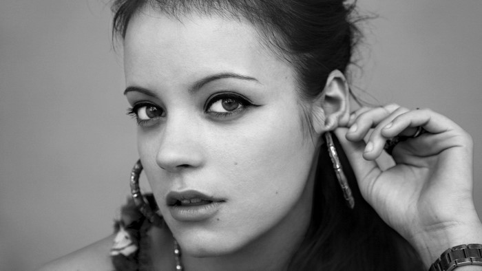 Lily Allen portrait photography