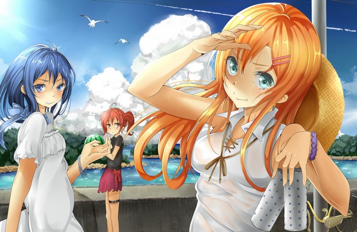 Kousaka Kirino and Kurusu Kanako from Ore no Imouto ga Konnani Kawaii Wake ga Nai