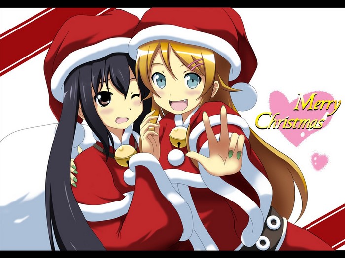 Nakano Azusa and Kousaka Kirino from K-ON! and Ore no Imouto