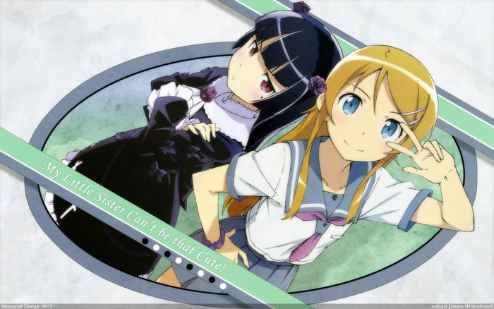 Kousaka Kirino and Gokou Ruri from Ore no Imouto ga Konnani Kawaii Wake ga Nai