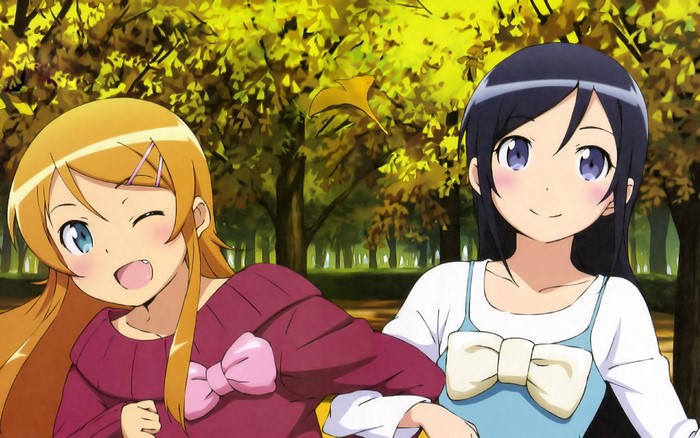 Kirino and Ayase from Ore no Imouto ga Konnani Kawaii Wake ga Nai