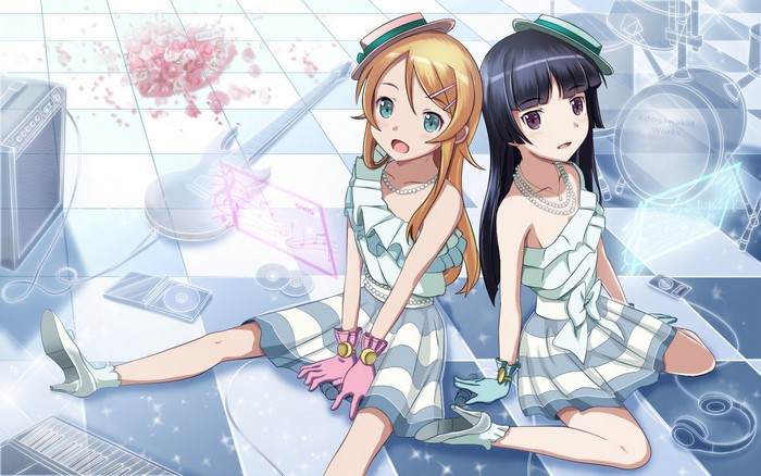 illustration anime cartoon Ore no Imouto ga Konnani