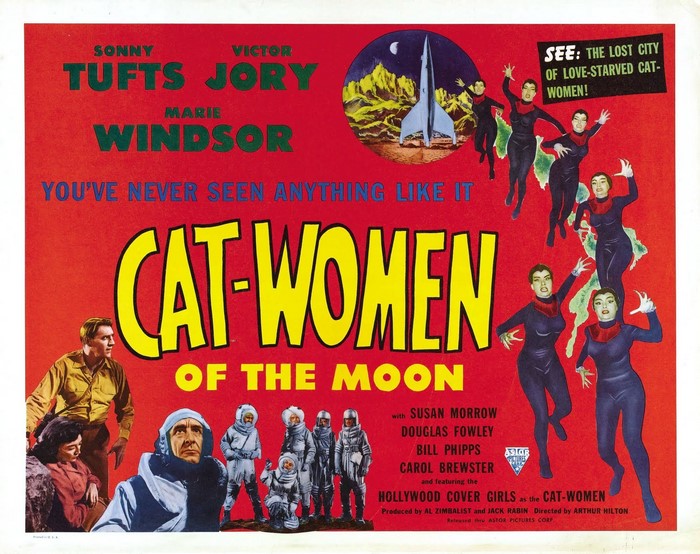 Cat Women of the Moon starring Sonny Tufts, Victor Jory, and Marie Windsor