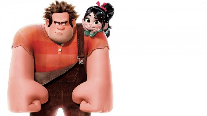 Wreck-It Ralph and Vanellope von Schweetz