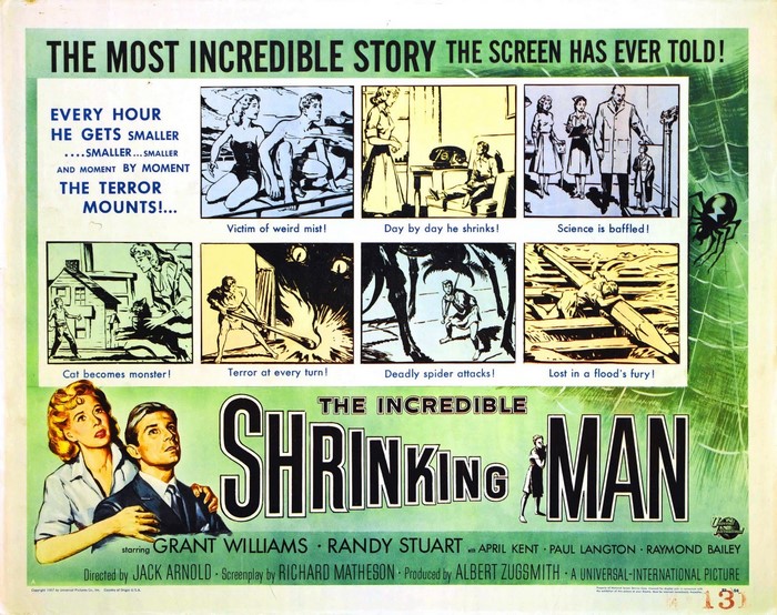 The Incredible Shrinking Man Film Poster