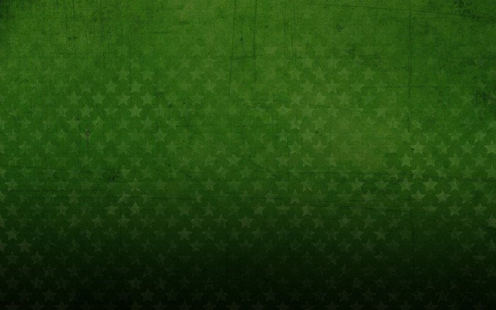 Green textured background with stars pattern