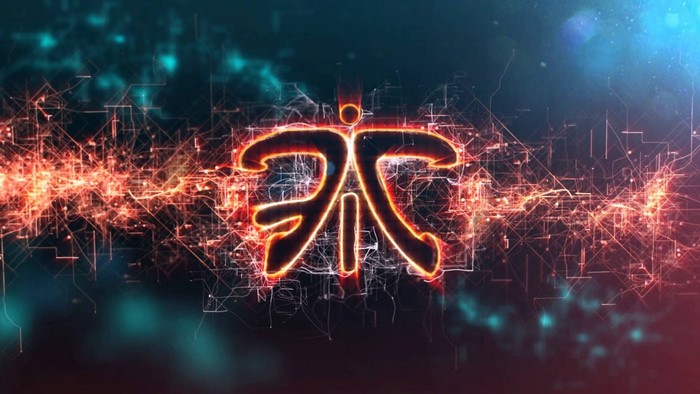 Fnatic logo with digital network effects