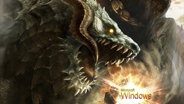 Dragon from Microsoft Windows