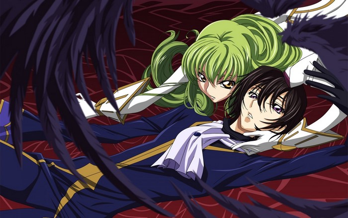 C.C. and Lelouch Lamperouge from Code Geass