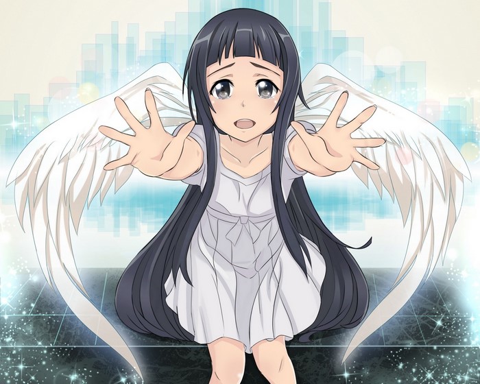 Yui from Sword Art Online with Wings