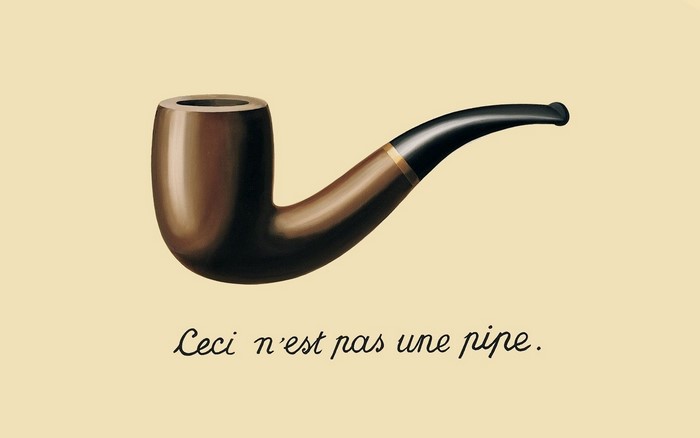 The Treachery of Images by René Magritte