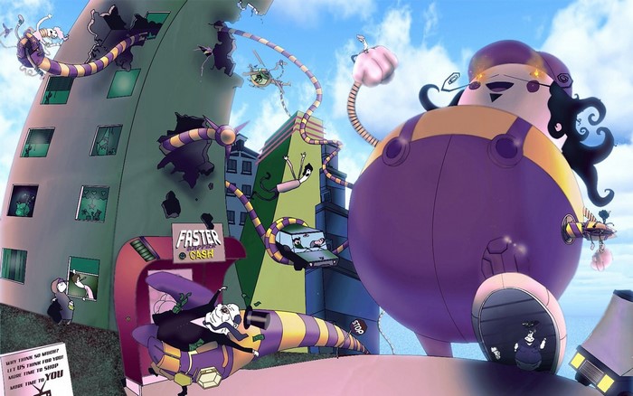Savant's "4-4-4-4" Music Video Illustration