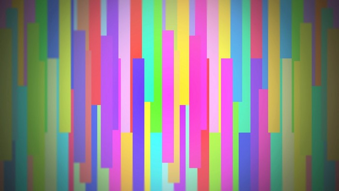 Colorful Vertical Neon Abstract Pattern