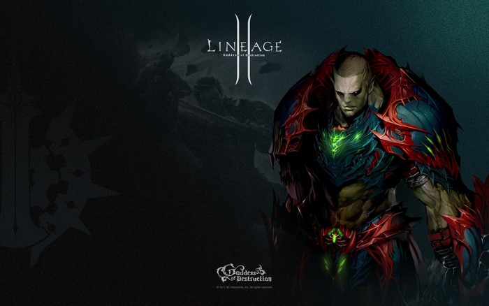 Lineage II: Goddess of Destruction character illustration