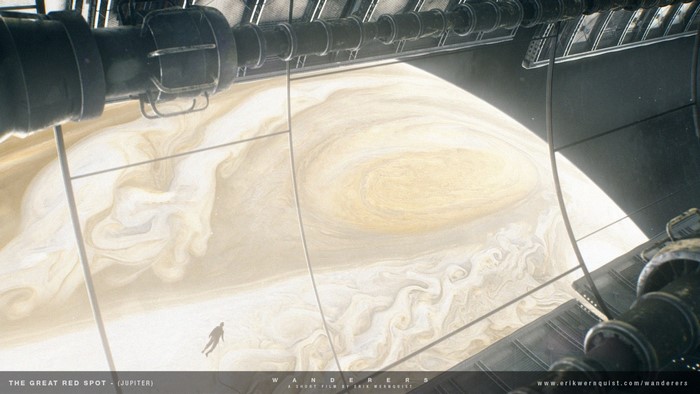 The Great Red Spot - Jupiter, Wanderers