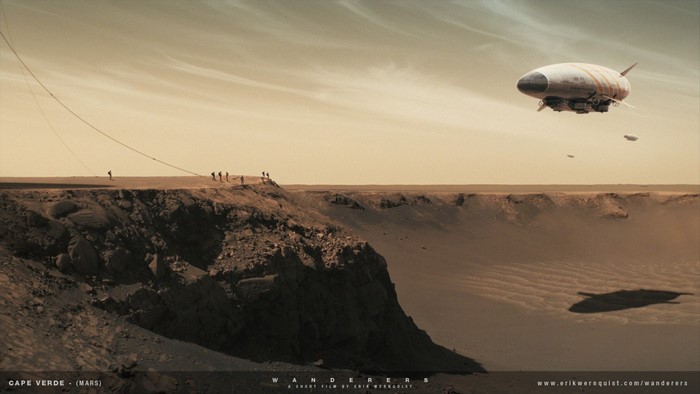 Wanderers: Cape Verde (Mars) Blimp Flight