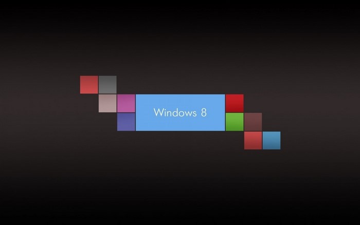 Windows 8 logo with colorful squares