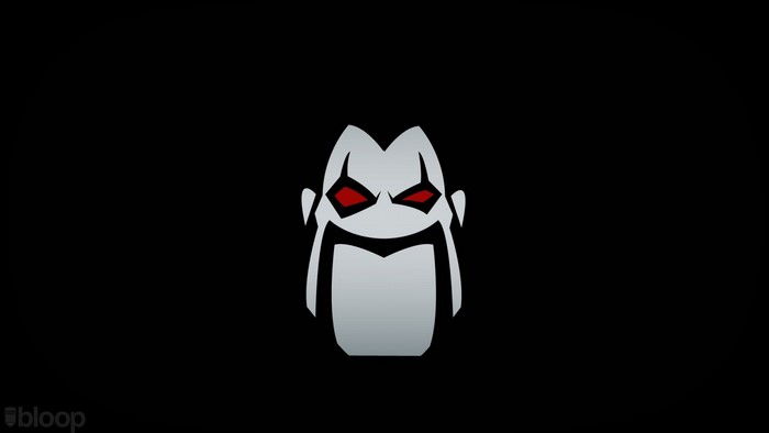 Lobo from DC Comics minimalist illustration