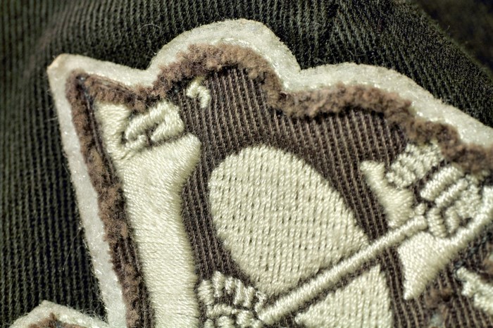 Close-up of Pittsburgh Penguins embroidered patch