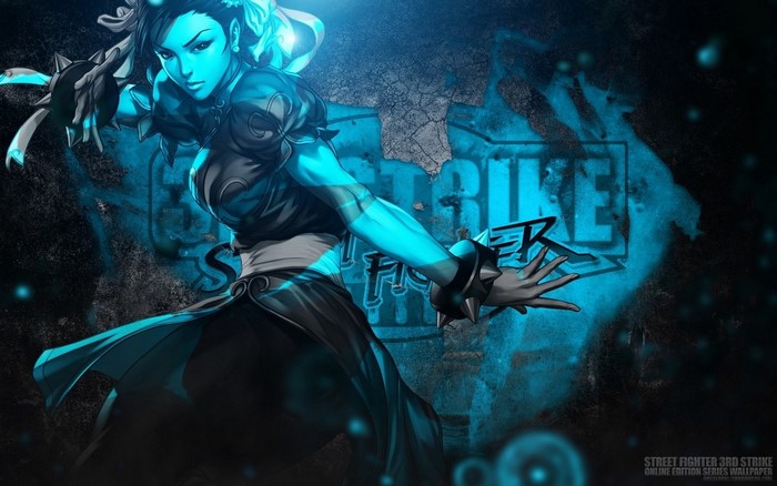 Chun-Li from Street Fighter 3rd Strike