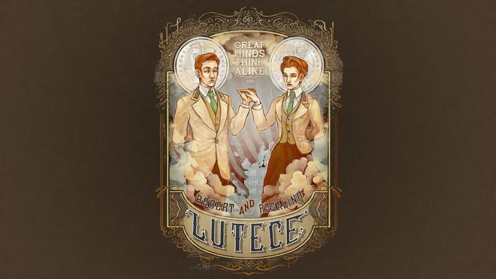 Robert and Rosalind Lutece from BioShock Infinite