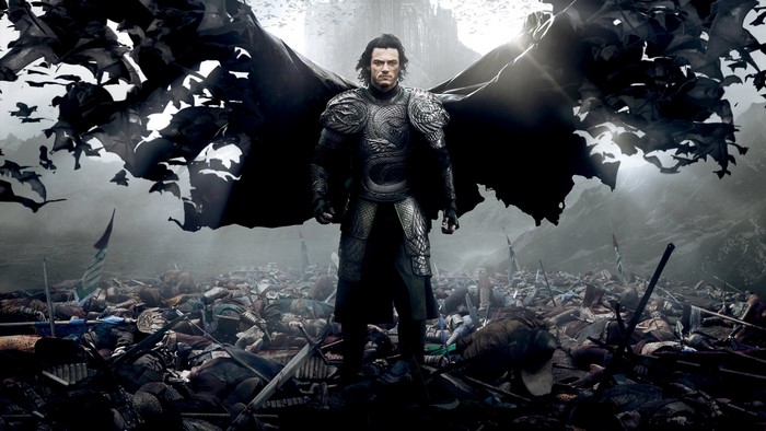 Dracula Untold: Vlad the Impaler standing on battlefield