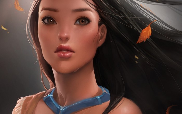 Pocahontas from Disney