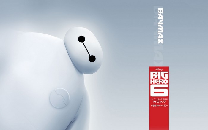 Baymax from Big Hero 6 movie poster