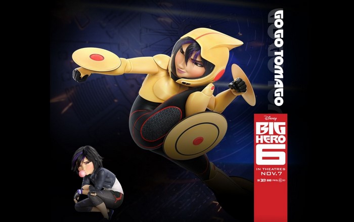 Go Go Tomago from Big Hero 6