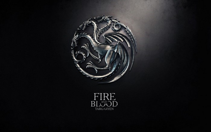 House Targaryen logo from Fire & Blood
