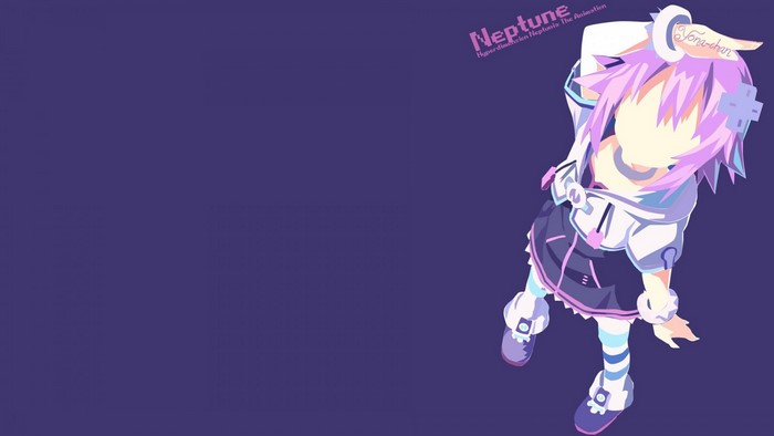 Neptune from Hyperdimension Neptunia: The Animation