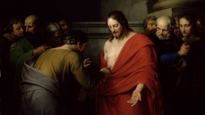 The Incredulity of Saint Thomas by Caravaggio
