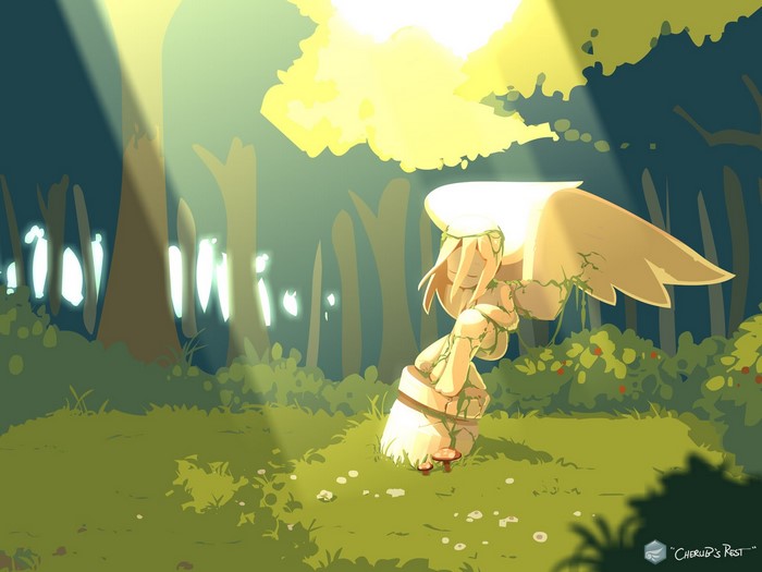 Cherub's Rest illustration by Ian McConville